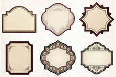 Vintage Label Clipart Bundle - CraftNest - Digital Crafting and Art