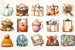 Autumn Clipart Bundle 9 - CraftNest - Digital Crafting and Art