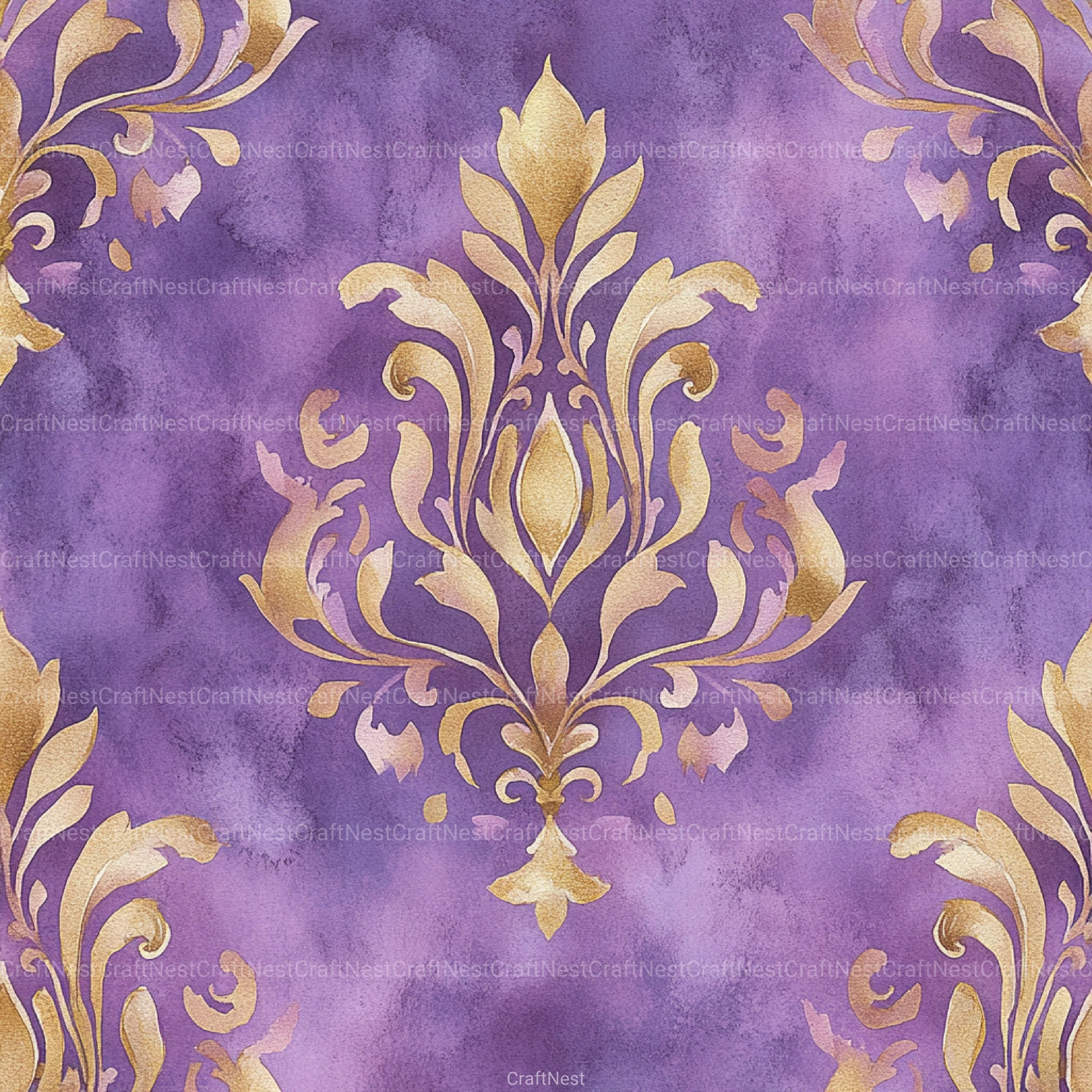 Luxury Purple Digital Paper - CraftNest - Digital Crafting and Art