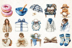 Velvet Autumn Clipart Bundle - CraftNest - Digital Crafting and Art