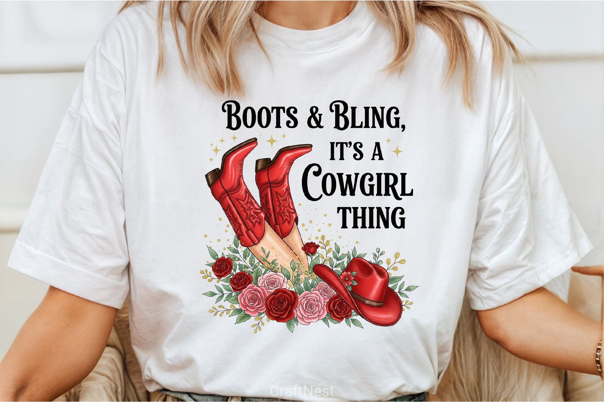 Cowgirl Boots & Bling Clipart Bundle 5 - CraftNest - Digital Crafting and Art