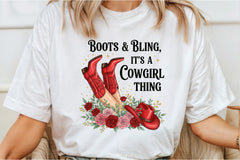 Cowgirl Boots & Bling Clipart Bundle 5 - CraftNest - Digital Crafting and Art