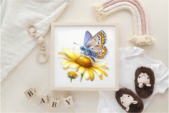 Flowers Butterfly Clipart Bundle - CraftNest - Digital Crafting and Art