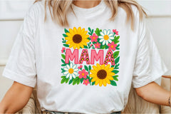 Floral Mama Mom Design Clipart Bundle - CraftNest - Digital Crafting and Art