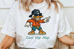 Cool Hip Hop Duck Digital Clipart Bundle - CraftNest - Digital Crafting and Art