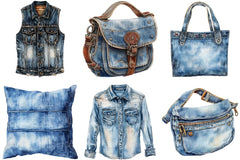 Vintage Denim Clipart - CraftNest - Digital Crafting and Art