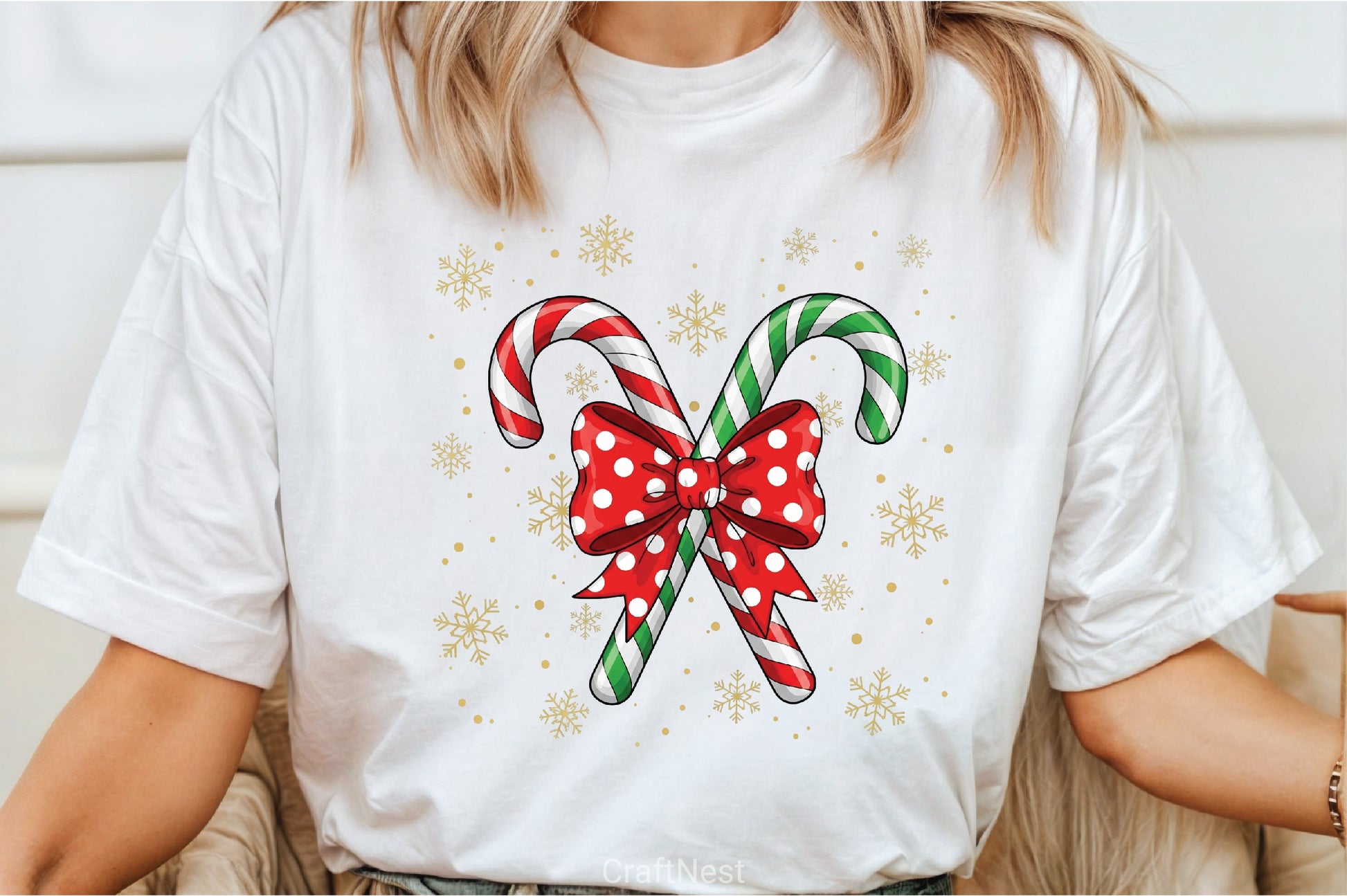 Christmas Candy Cane Clipart Bundle - CraftNest - Digital Crafting and Art