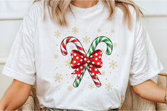 Christmas Candy Cane Clipart Bundle - CraftNest - Digital Crafting and Art