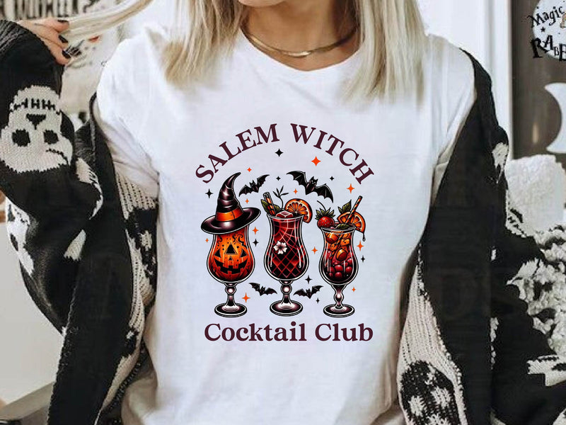 Salem Witch Cocktail Club Halloween Clipart Bundle - CraftNest - Digital Crafting and Art