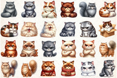 Grumpy Cat Clipart Bundle - CraftNest - Digital Crafting and Art