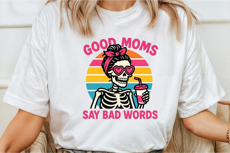 Funny Skeleton Mama Design Clipart Bundle - CraftNest - Digital Crafting and Art