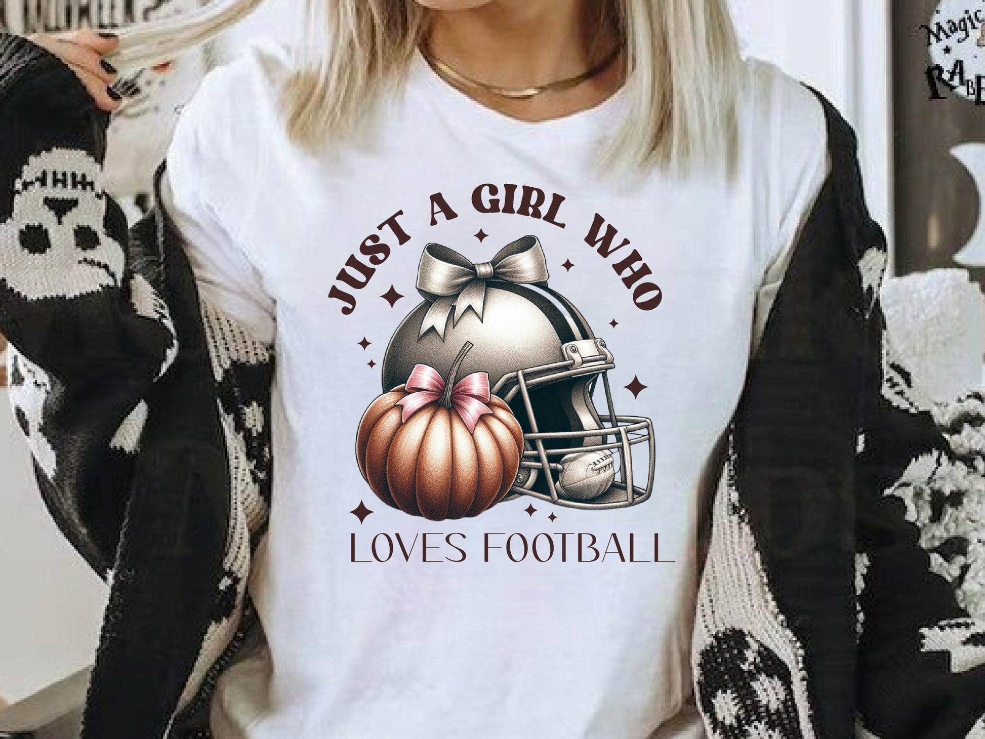 Just A Girl Who Loves Football Clipart Bundle - CraftNest - Digital Crafting and Art