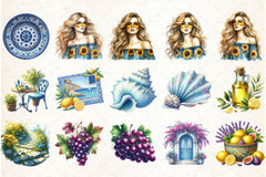 Sun Kissed Summers Clipart Bundle - CraftNest - Digital Crafting and Art