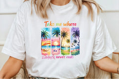 Summer Brushstroke Shirt Clipart Bundle - CraftNest - Digital Crafting and Art