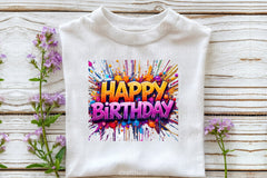 Happy Birthday Clipart Bundle 4 - CraftNest - Digital Crafting and Art