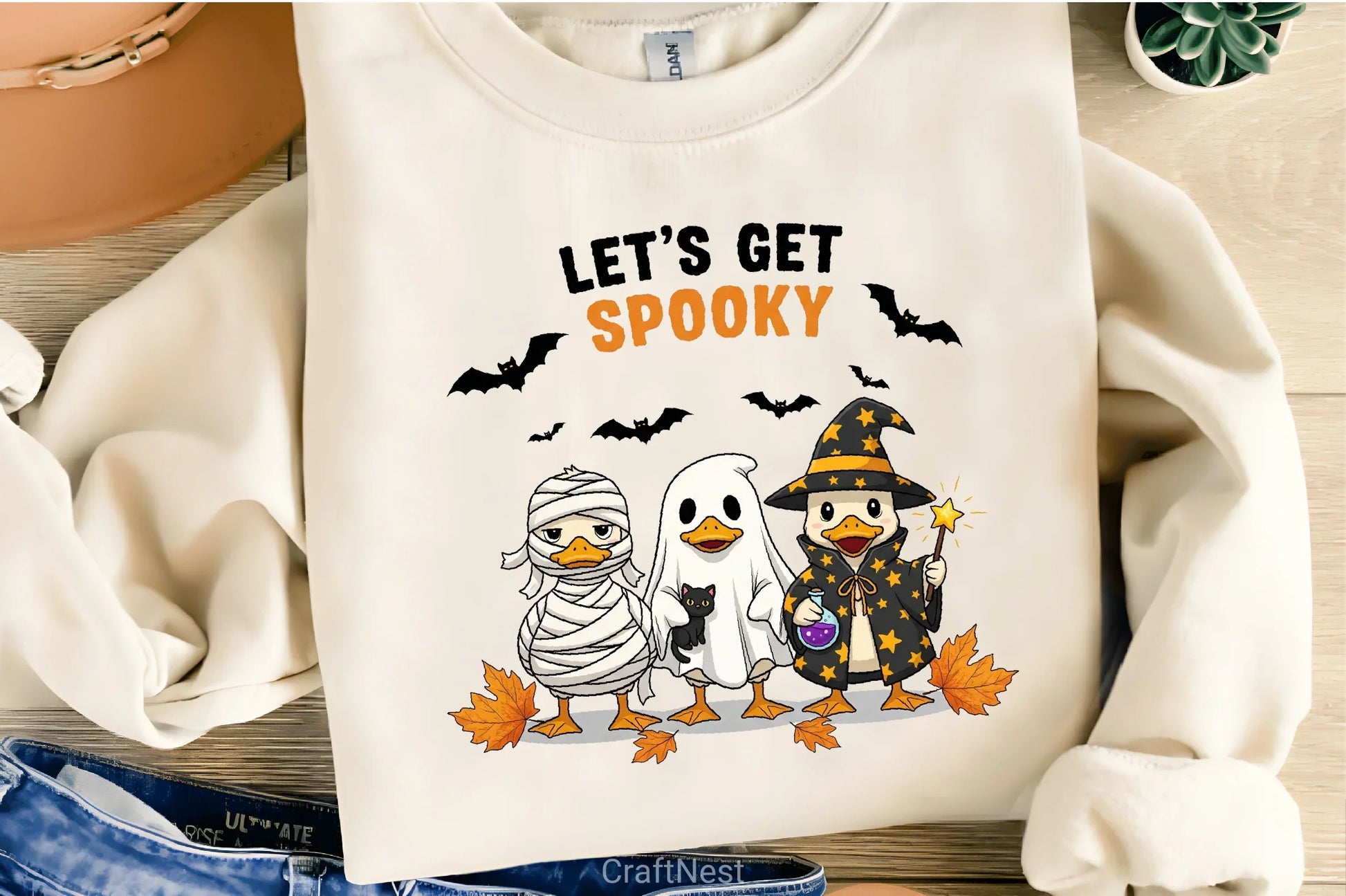 Spooky Halloween Goose Clipart Bundle - CraftNest - Digital Crafting and Art