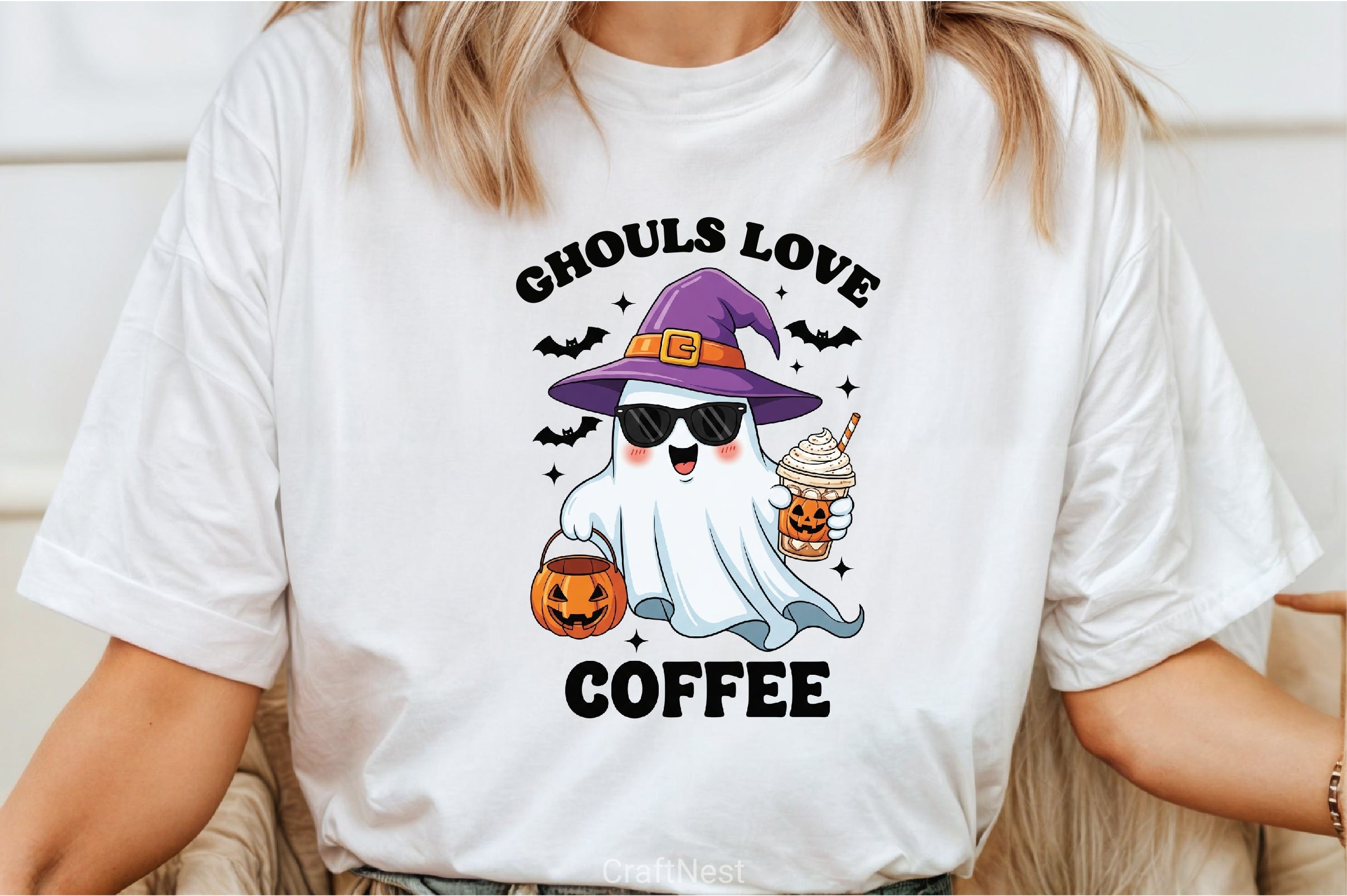 Ghouls Coffee Clipart Bundle - CraftNest - Digital Crafting and Art