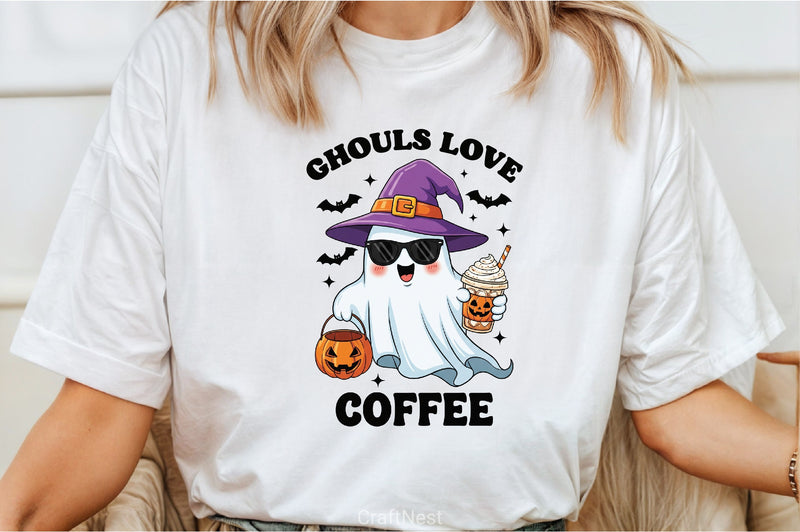 Ghouls Coffee Clipart Bundle - CraftNest - Digital Crafting and Art