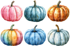 Pastel Pumpkin Clipart - CraftNest - Digital Crafting and Art