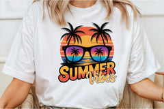 Vibrant Summer Vibes Clipart Bundle - CraftNest - Digital Crafting and Art