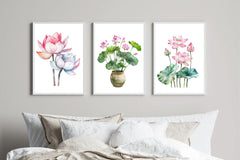 Lotus Flower Arrangements Clipart Bundle - CraftNest - Digital Crafting and Art
