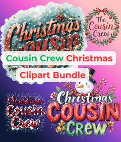 Cousin Crew Christmas Clipart Bundle - CraftNest - Digital Crafting and Art