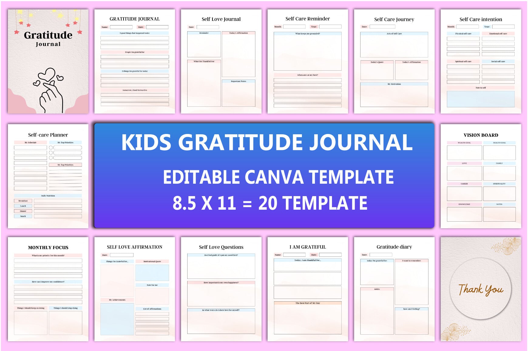 Kids Gratitude Journal