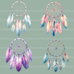 Dreamcatchers Clipart Bundle 1 - CraftNest - Digital Crafting and Art