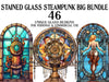 Stained Glass Steampunk Designs