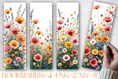 Spring Floral Bookmark Journal - CraftNest - Digital Crafting and Art