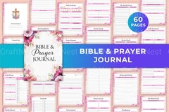 Bible Prayer Guide - CraftNest - Digital Crafting and Art