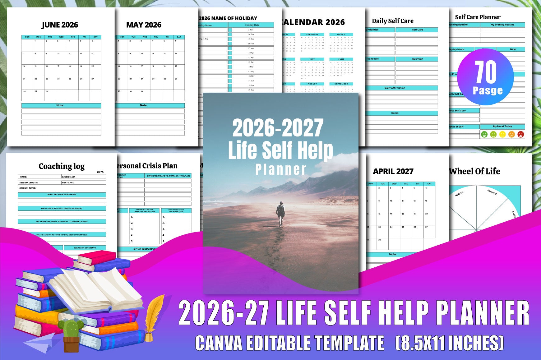 Life Self Help Planner