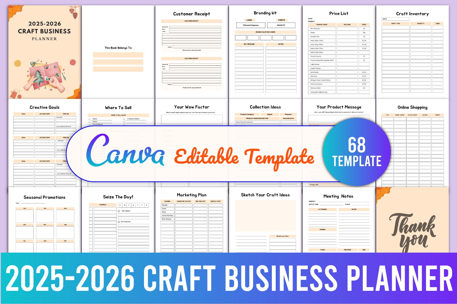 Craft Business Planner