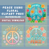 Peace Signs Clipart Bundle