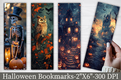 Halloween Bookmarks Set - CraftNest - Digital Crafting and Art