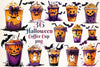 Halloween Coffee Cup Clipart Bundle 6