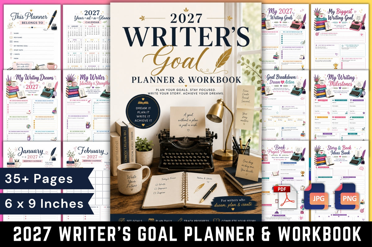 Writer Goal Workbook 2027