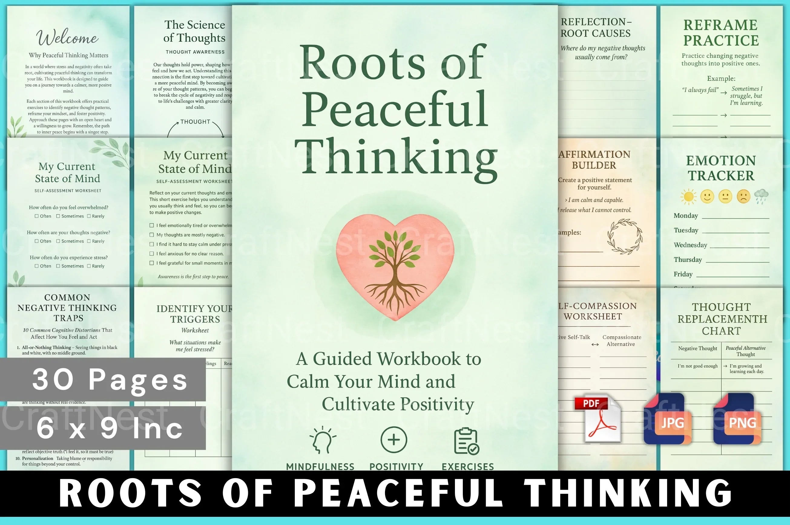 Roots of Peaceful Thinking - CraftNest - Digital Crafting and Art