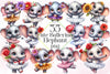 Cute Ballerina Elephant Clipart Bundle