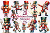 Christmas Funny Nutcracker Clipart Bundle 4