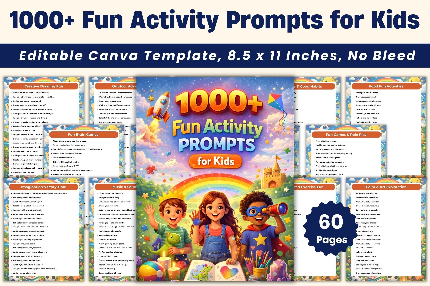 Fun Activity for Prompts for Kids