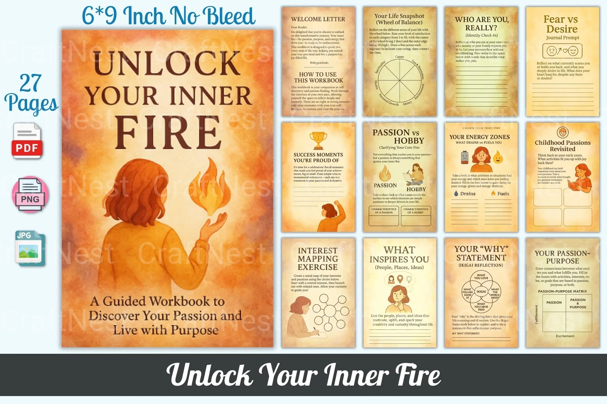 Unlock Your Inner Fire - CraftNest - Digital Crafting and Art