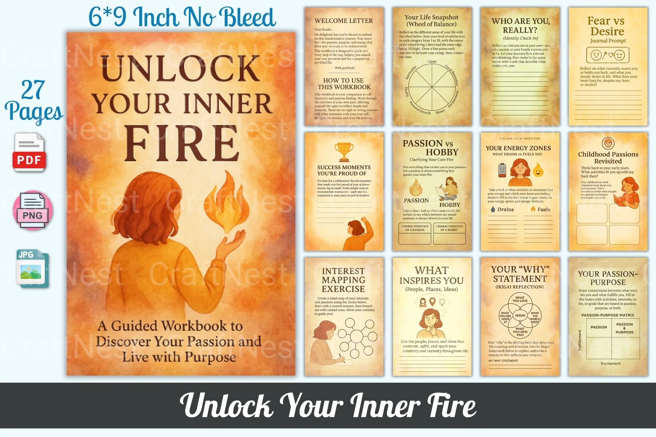 Unlock Your Inner Fire - CraftNest - Digital Crafting and Art