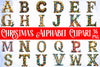 Christmas Alphabet Clipart Bundle 6