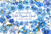 Forget Me Not Clipart Bundle