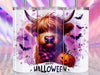 Halloween Highland Cow Tumbler Wrap Bundle 12