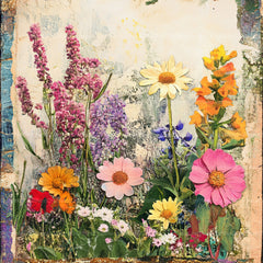Wildflowers Collage Clipart Bundle - CraftNest - Digital Crafting and Art