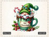 Holiday Christmas Coffee With Gnome Clipart Bundle