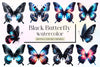 Black Butterfly Clipart Bundle 2