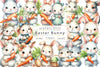 Easter Bunny Clipart Bundle